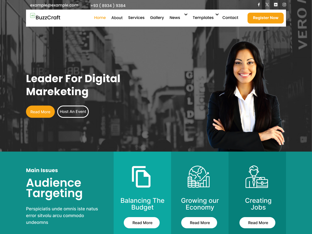 Digital Marketing WordPress Theme