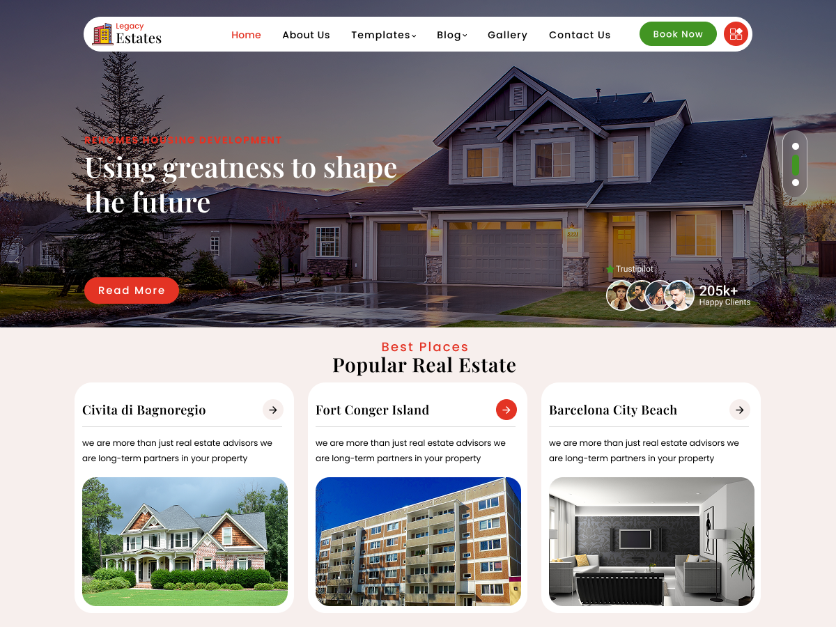 Estate WordPress Theme