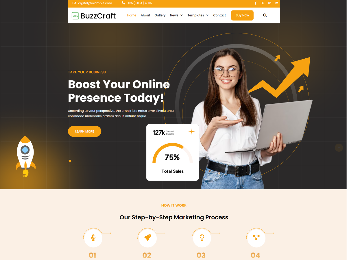 Freelancer WordPress Theme