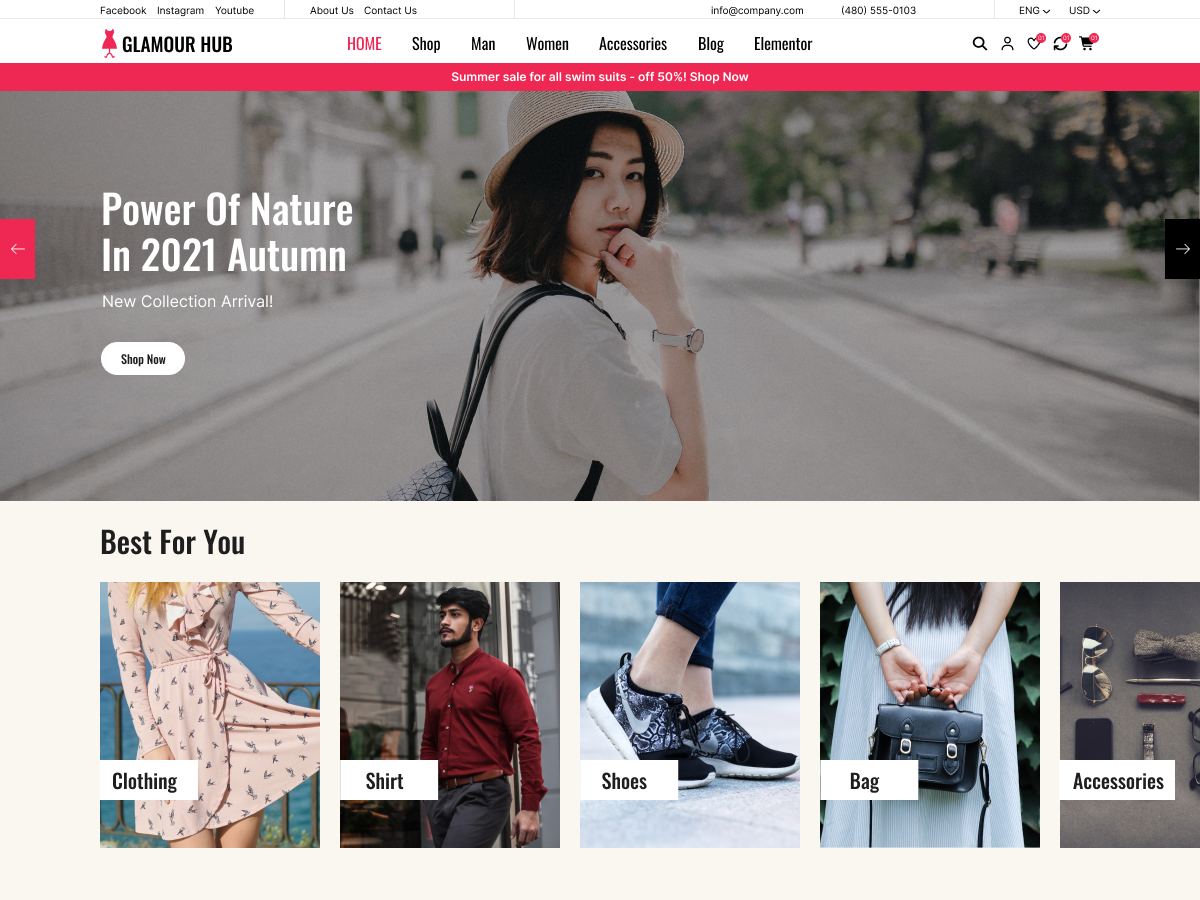 Fashion WordPress Theme