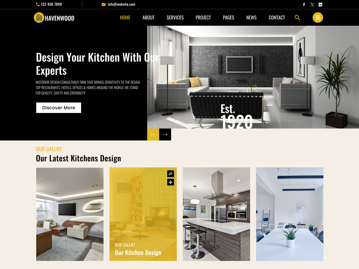 Home Styling WordPress Theme