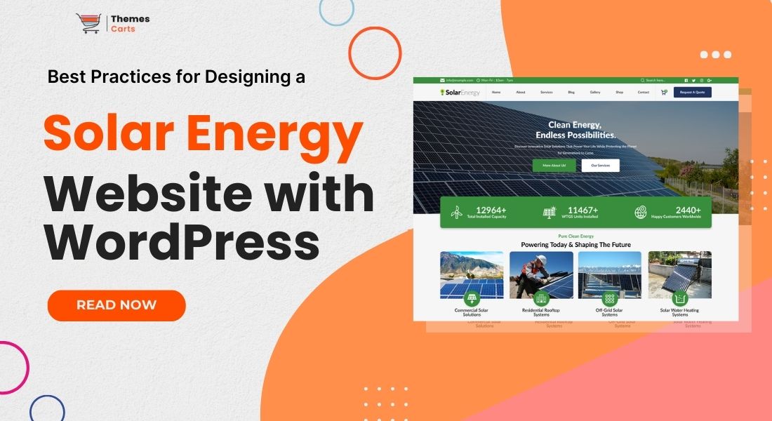 Best Practices for Designing a Solar Energy Website with WordPress