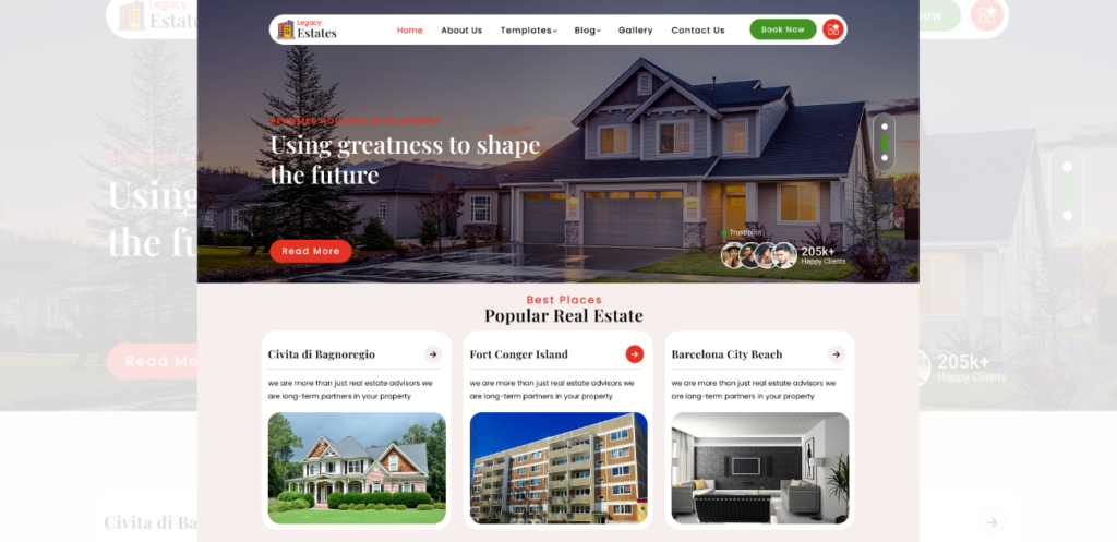 Free Real Estate WordPress Theme